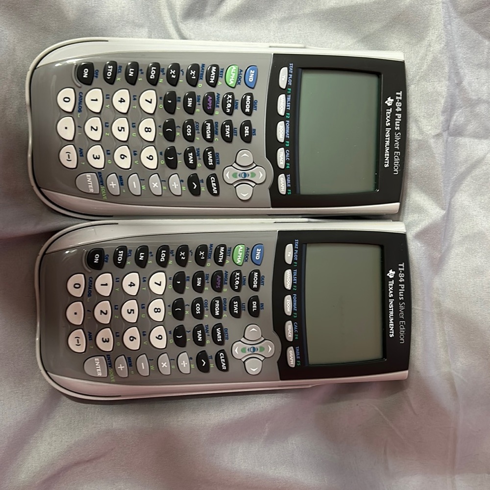 Texas Instruments TI-84 Plus Silver Edition Graphing Calculator